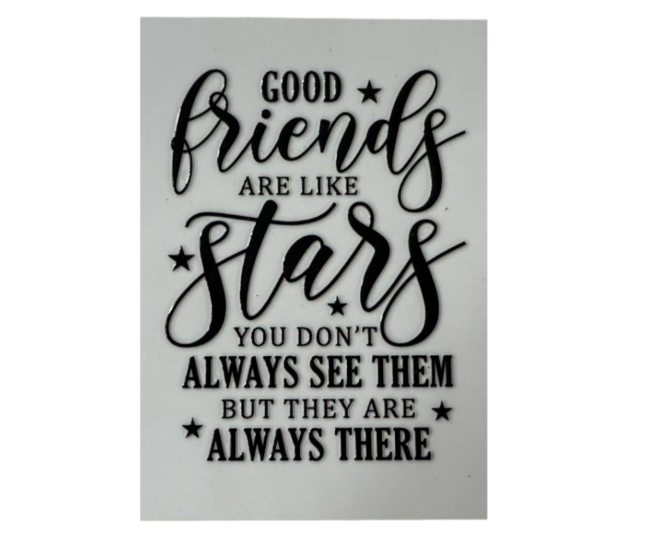 GOOD FRIENDS ARE LIKE STARS (SINGLE)