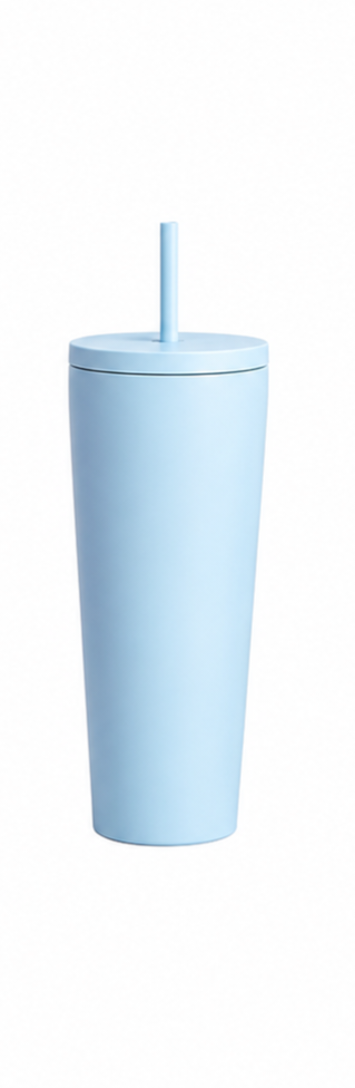 24oz LIGHT BLUE STAINLESS STEEL