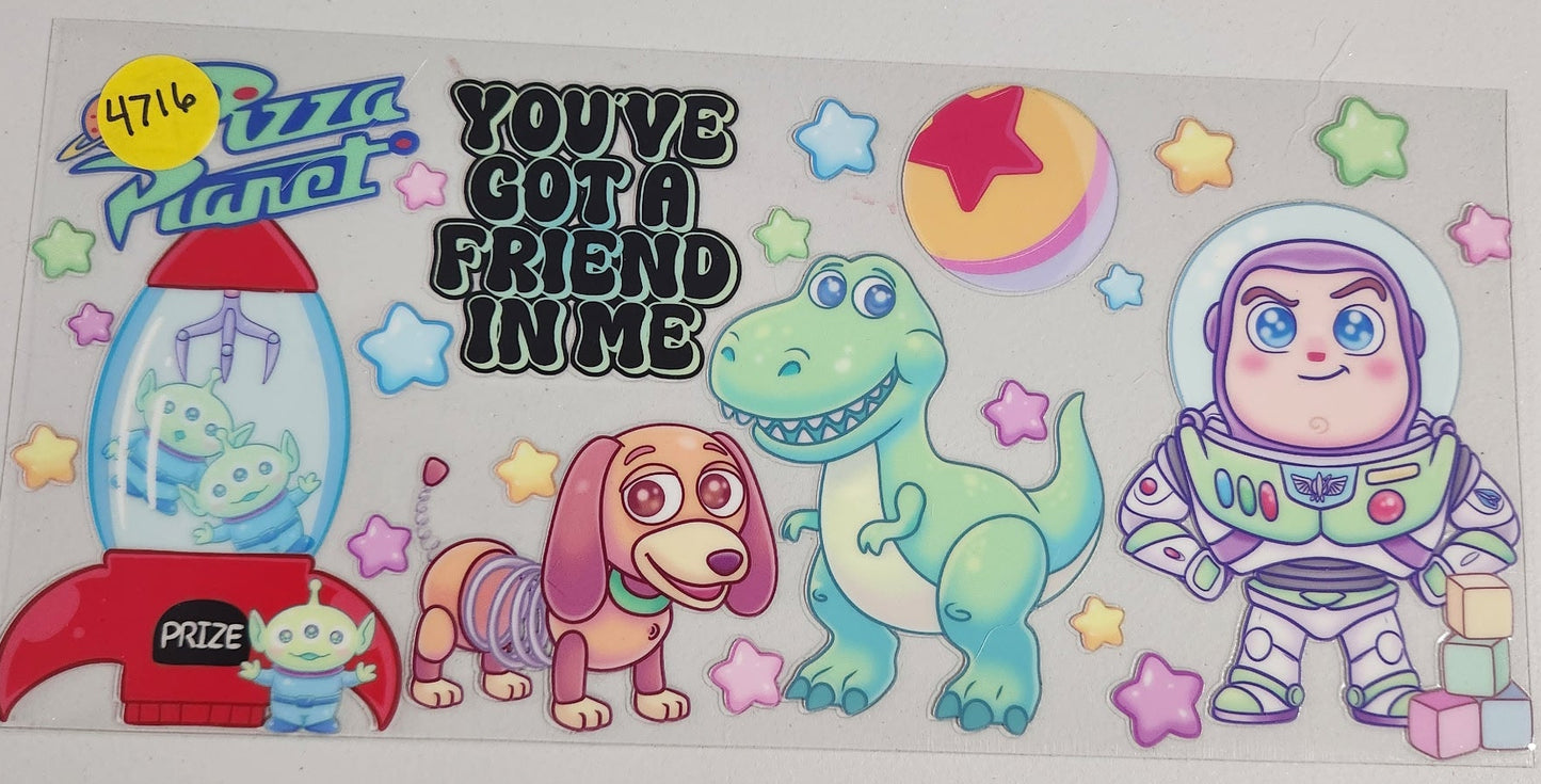 4716 TOY STORY CUP DECAL