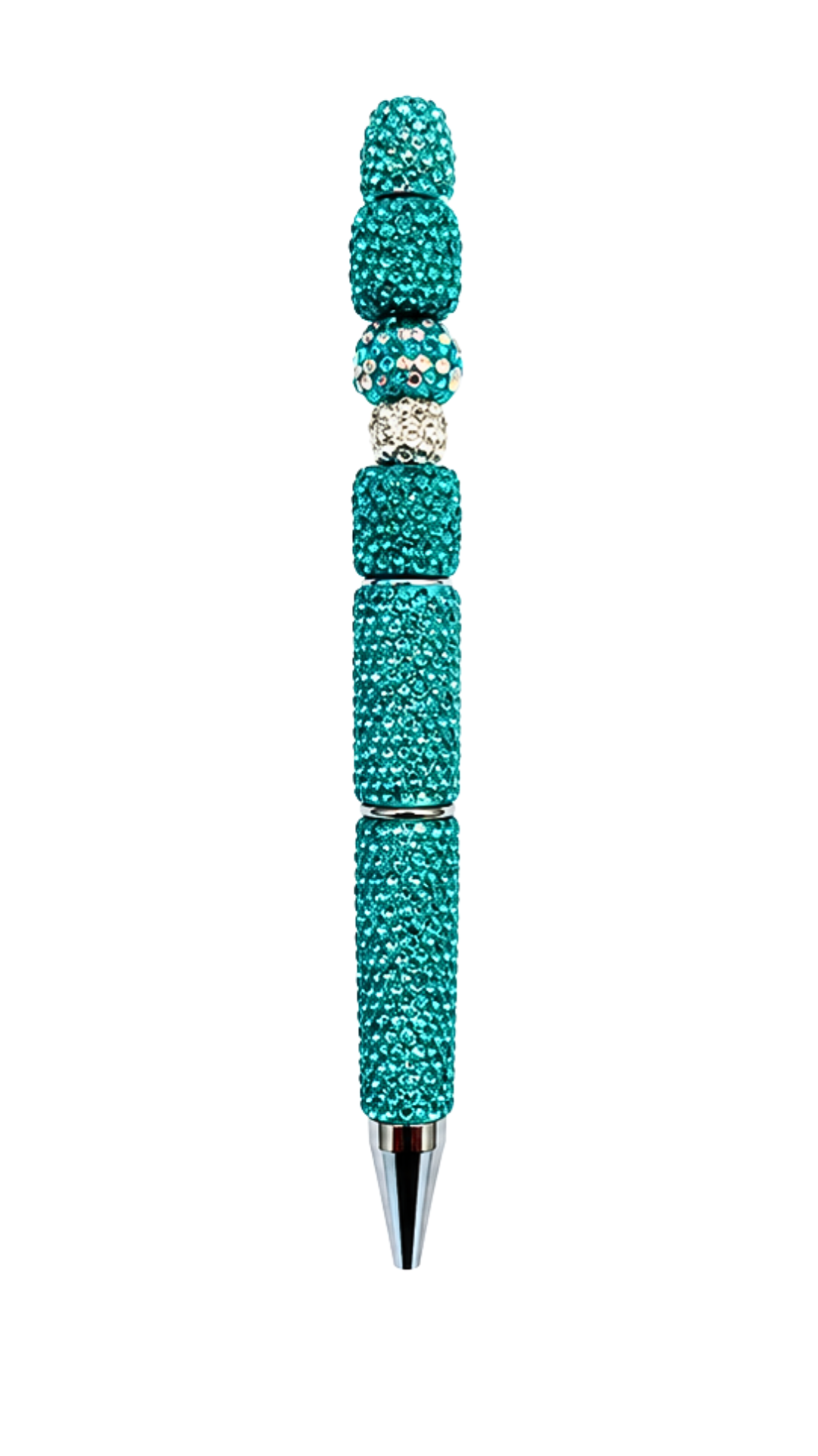 TEAL RHINESTONE PEN
