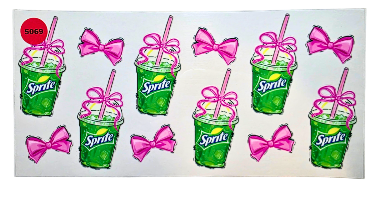 5069 SPRITE CUP DECAL