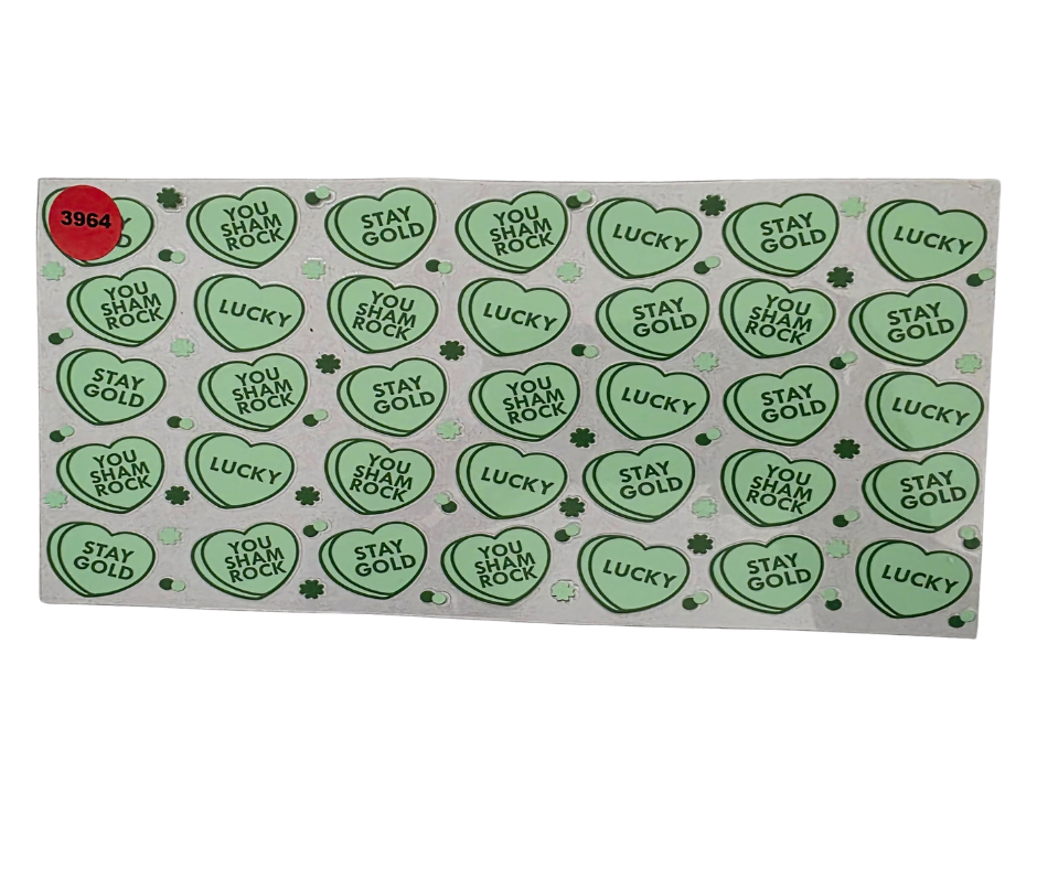 3964 ST PATTYS DAY HEARTS