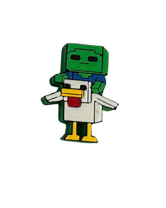 MINECRAFT STRAW TOPPER