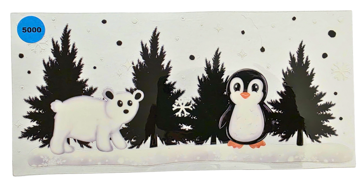 5000 PENGUIN CUP DECAL