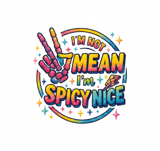 IM NOT MEAN TOTE BAG TRANSFER