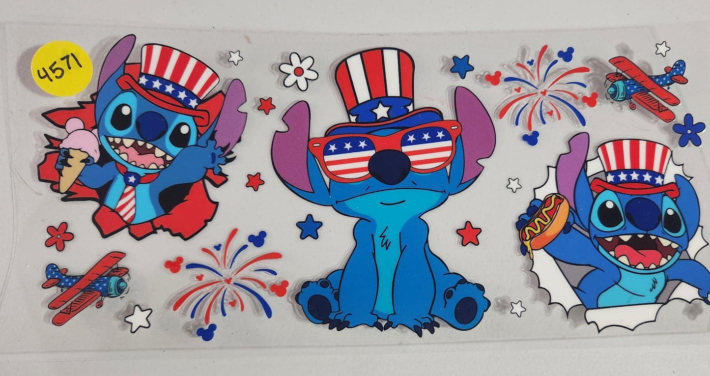 4571 STITCH CUP DECAL