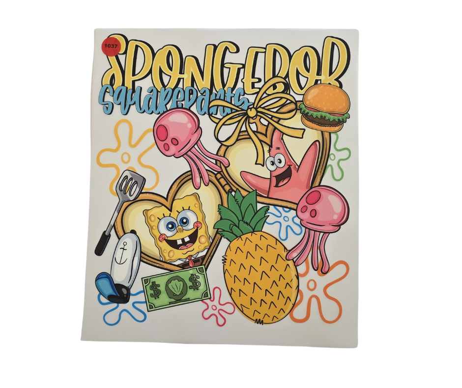 1037 SPONGEBOB SHIRT TRANSFER