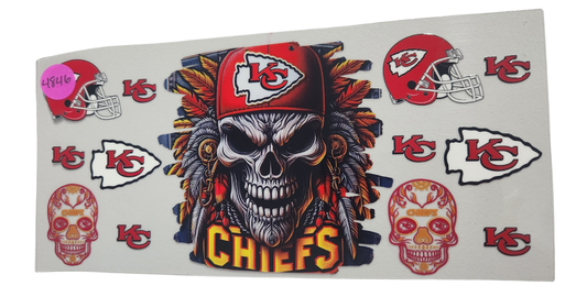4846 CHIEFS CUP DECAL