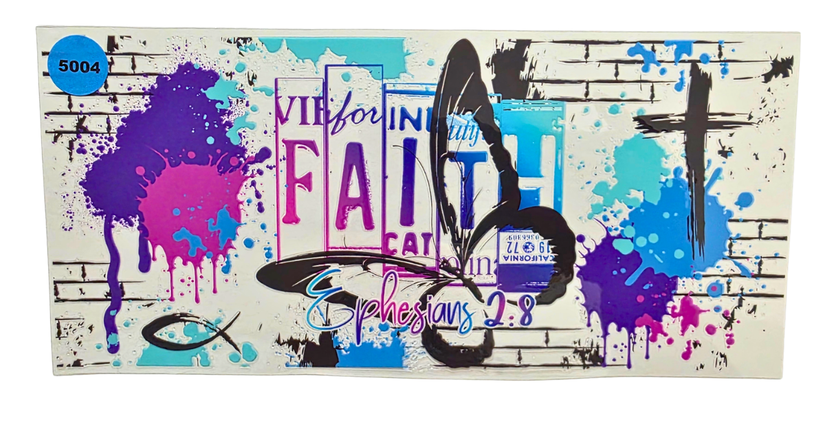 5004 FAITH CUP DECAL