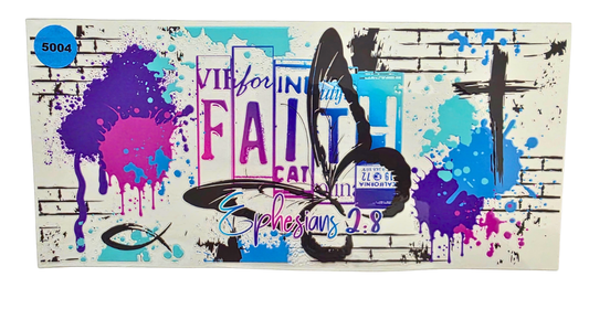 5004 FAITH CUP DECAL
