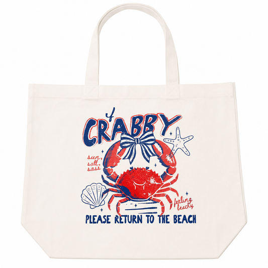 CRABBY TOTE BAG